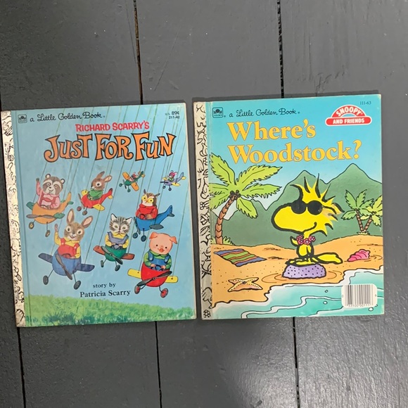 2 Rare Little Golden Books for children - Picture 1 of 3